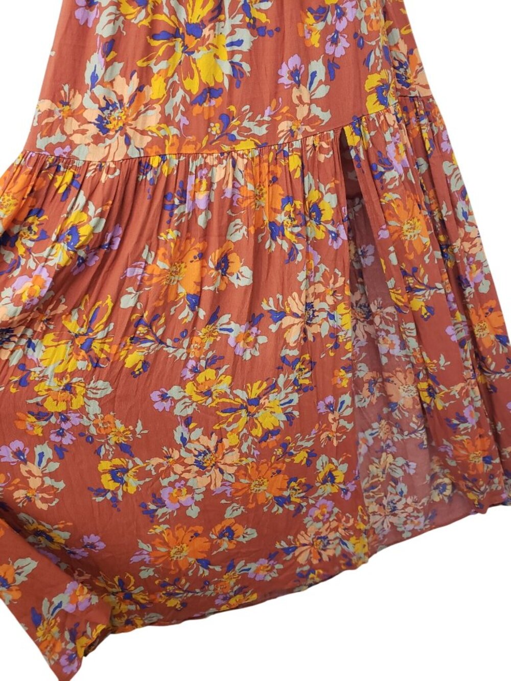 L Space Calla Maxi Dress M Medium Strappy Back Beachy Resort Floral Print - Picture 12 of 12